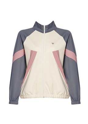 HUMMEL Beyaz Kadın Harlow Fermuarlı Sweatshirt