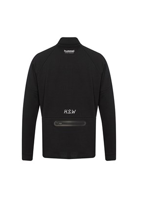 HUMMEL Inter Siyah Erkek Fermuarlı Sweatshirt