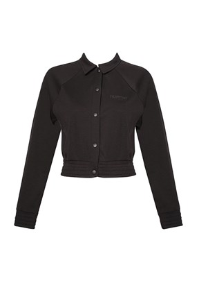 HUMMEL Jed Siyah Kadın Fermuarlı Sweatshirt