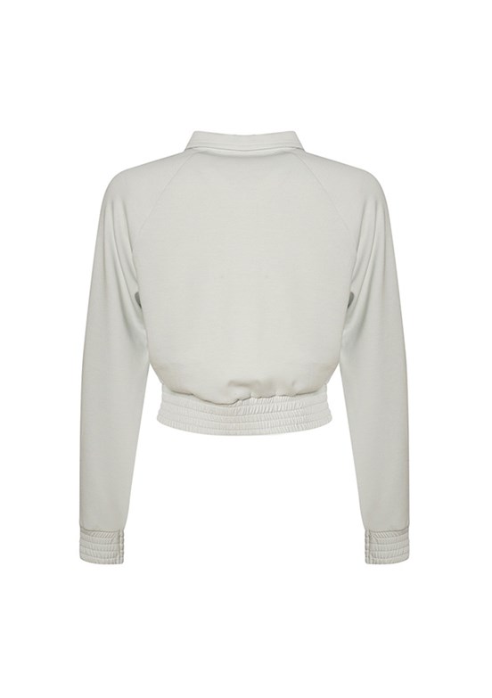 HUMMEL Jed Mavi Kadın Fermuarlı Sweatshirt
