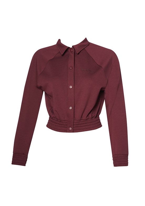 HUMMEL Jed Bordo Kadın Fermuarlı Sweatshirt