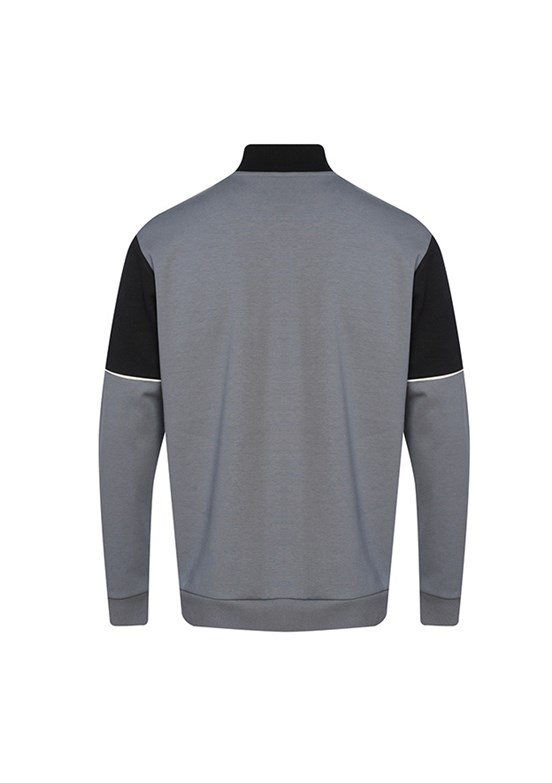 HUMMEL John Siyah Erkek Fermuarlı Sweatshirt