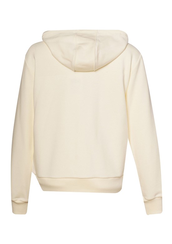 HUMMEL Beyaz Kadın Fermuarlı Kapüşonlu Sweatshirt