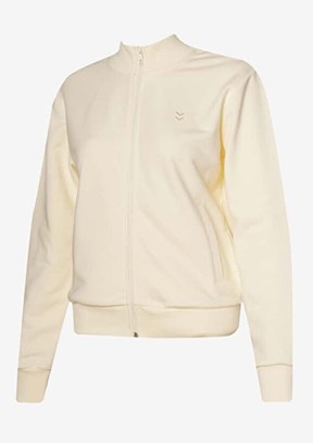 HUMMEL Beyaz Kadın Fermuarlı Sweatshirt