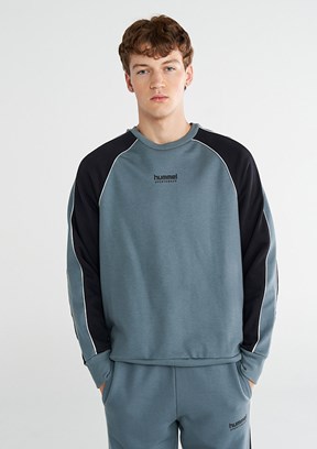 HUMMEL Gri Erkek Royce Kapüşonlu Sweatshirt