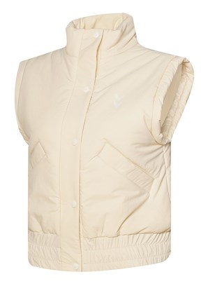 HUMMEL Care Ekru Kadın Baskılı Yelek