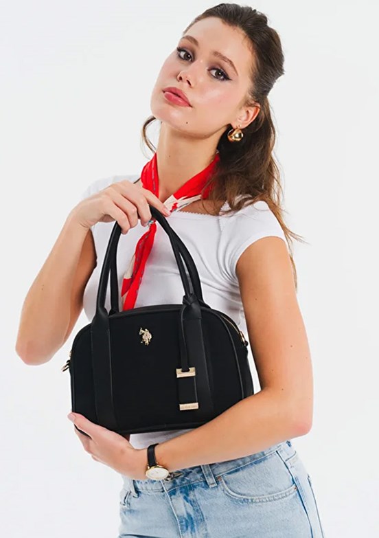 US POLO ASSN Siyah Kadın Çapraz Çanta