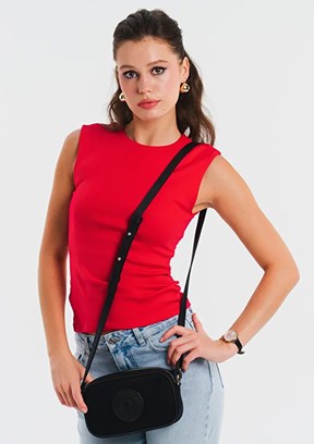 US POLO ASSN Siyah Kadın Çapraz Çanta