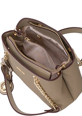 US POLO ASSN K.Taş Gri Kadın Omuz Çantası