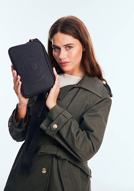 US POLO ASSN Siyah Kadın Çapraz Çanta