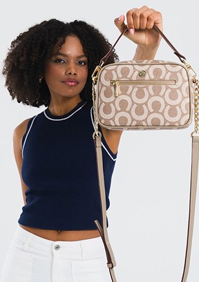 US POLO ASSN - US25678 Kadın Gri Omuz Çantası