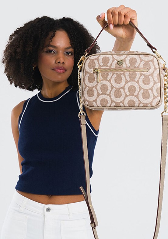 US POLO ASSN - US25678 Kadın Gri Omuz Çantası