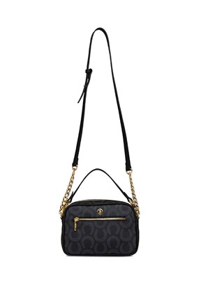 US POLO ASSN - US25678 Kadın Siyah Omuz Çantası