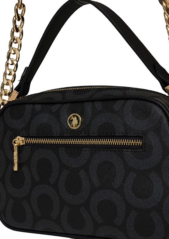 US POLO ASSN - US25678 Kadın Siyah Omuz Çantası