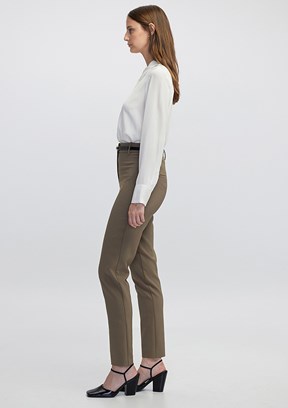 İPEKYOL Vizon Kadın Elastik Bel Skinny Fit Pantolon