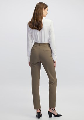 İPEKYOL Vizon Kadın Elastik Bel Skinny Fit Pantolon