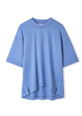 İPEKYOL Mavi Kadın Rahat Kesim T-shirt