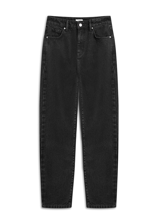 TWİST Siyah Kadın Mom Fit Jean Pantolon