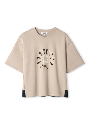 İPEKYOL Natürel Kadın Slogan Baskılı T-shirt