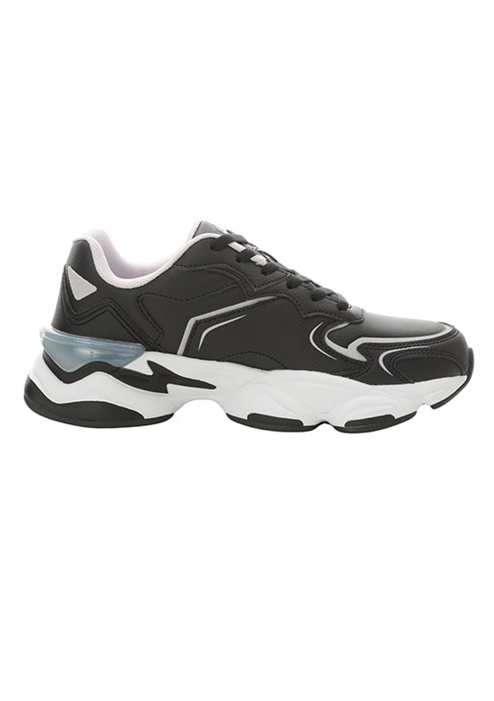 LUMBERJACK - 5W MADAX WMN - Kadın Siyah Sneaker Ayakkabı