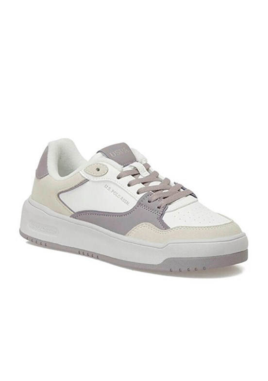 US POLO ASSN - A10203284712010 Kadın Beyaz Sneaker Ayakkabı