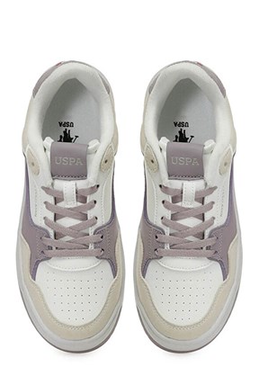 US POLO ASSN - A10203284712010 Kadın Beyaz Sneaker Ayakkabı
