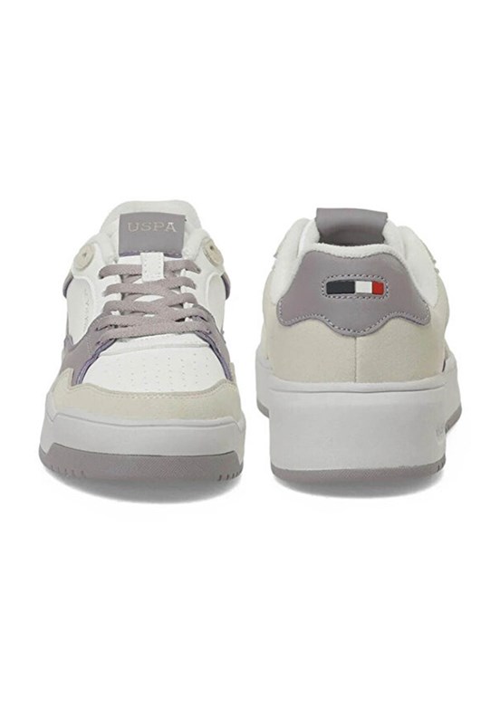 US POLO ASSN - A10203284712010 Kadın Beyaz Sneaker Ayakkabı