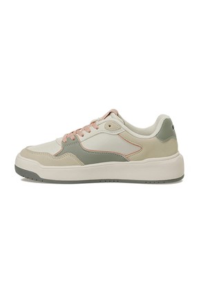US POLO ASSN - A10203284512010 Kadın Bej Sneaker Ayakkabı