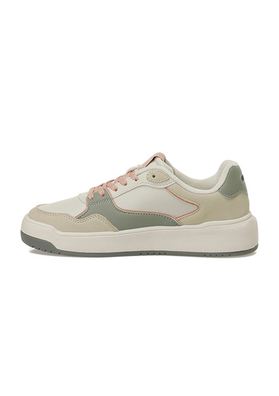US POLO ASSN - A10203284512010 Kadın Bej Sneaker Ayakkabı