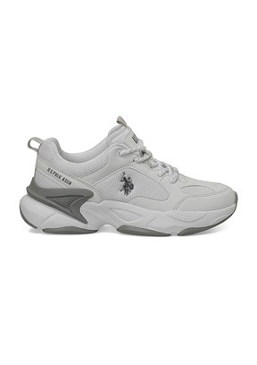 US POLO ASSN - A10203284112010 Kadın Beyaz Sneaker Ayakkabı