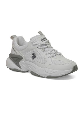 US POLO ASSN - A10203284112010 Kadın Beyaz Sneaker Ayakkabı