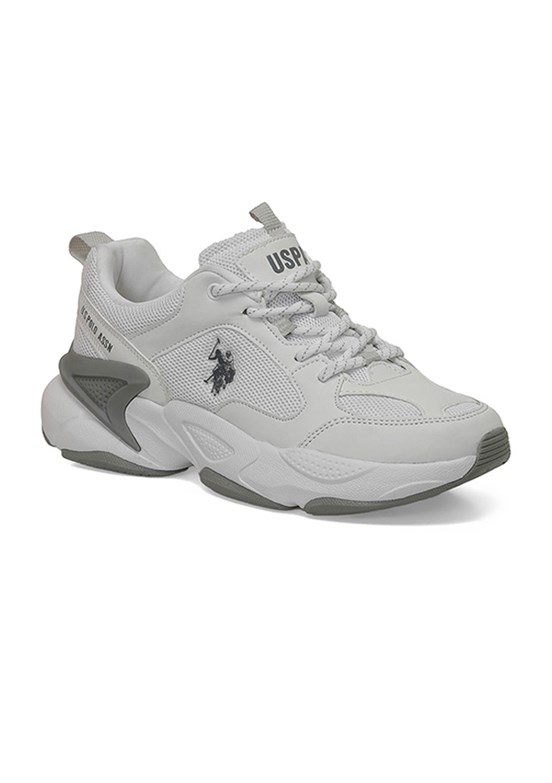 US POLO ASSN - A10203284112010 Kadın Beyaz Sneaker Ayakkabı