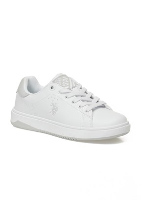 US POLO ASSN - A10203227212010 Kadın Beyaz Sneaker Ayakkabı