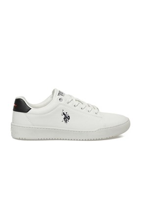 US POLO ASSN - A10203114512010 Erkek Beyaz Sneaker Ayakkabı