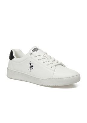 US POLO ASSN - A10203114512010 Erkek Beyaz Sneaker Ayakkabı