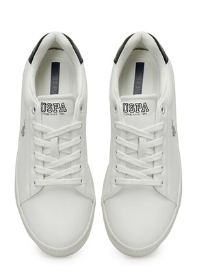 US POLO ASSN - A10203114512010 Erkek Beyaz Sneaker Ayakkabı