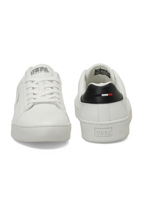 US POLO ASSN - A10203114512010 Erkek Beyaz Sneaker Ayakkabı