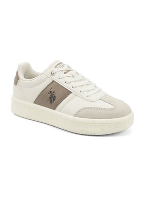 US POLO ASSN - A10203025212010 Kadın Bej Sneaker Ayakkabı