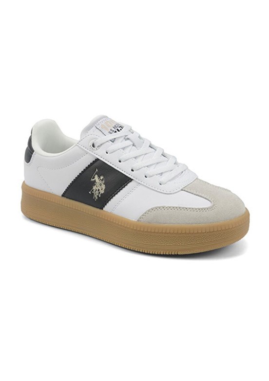 US POLO ASSN - A10203024912010 Kadın Beyaz Sneaker Ayakkabı