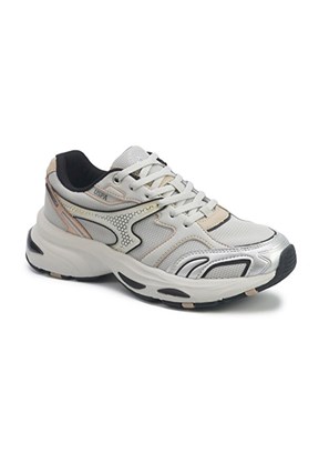 US POLO ASSN - A10203002012010 Kadın Bej Sneaker Ayakkabı