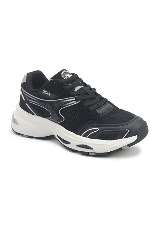 US POLO ASSN - A10203001812010 Kadın Siyah Sneaker Ayakkabı