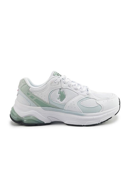 US POLO ASSN - A10202306709010 Kadın Beyaz Sneaker Ayakkabı