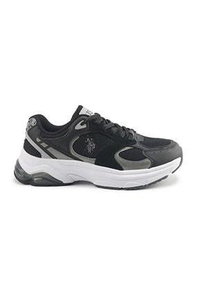 US POLO ASSN - A10202306509010 Kadın Siyah Sneaker Ayakkabı