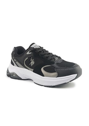 US POLO ASSN - A10202306509010 Kadın Siyah Sneaker Ayakkabı
