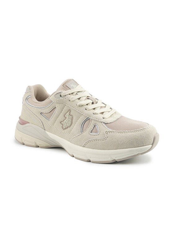 US POLO ASSN - A10202144310010 Kadın Bej Sneaker Ayakkabı