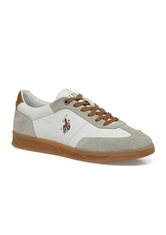 US POLO ASSN Beyaz Erkek Sneaker Ayakkabı