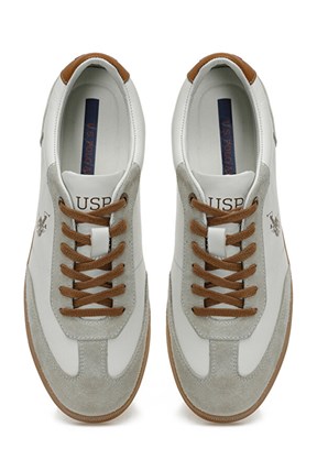 US POLO ASSN Beyaz Erkek Sneaker Ayakkabı