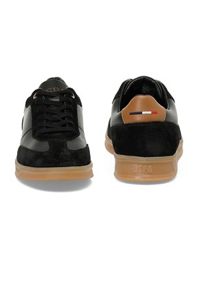 U.S. Polo Assn. KANY 5PR Siyah Erkek Sneaker Ayakkabı