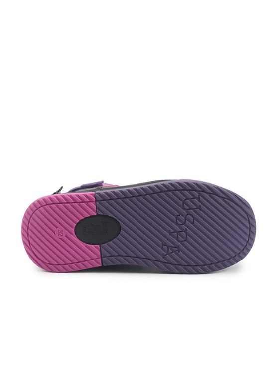 US POLO ASSN - A10202791712010 Kız Çocuk Siyah Sneaker Ayakkabı