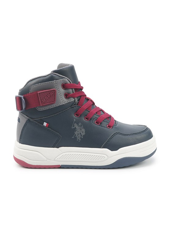 US POLO ASSN - A10202791312010 Erkek Çocuk Lacivert Sneaker Ayakkabı